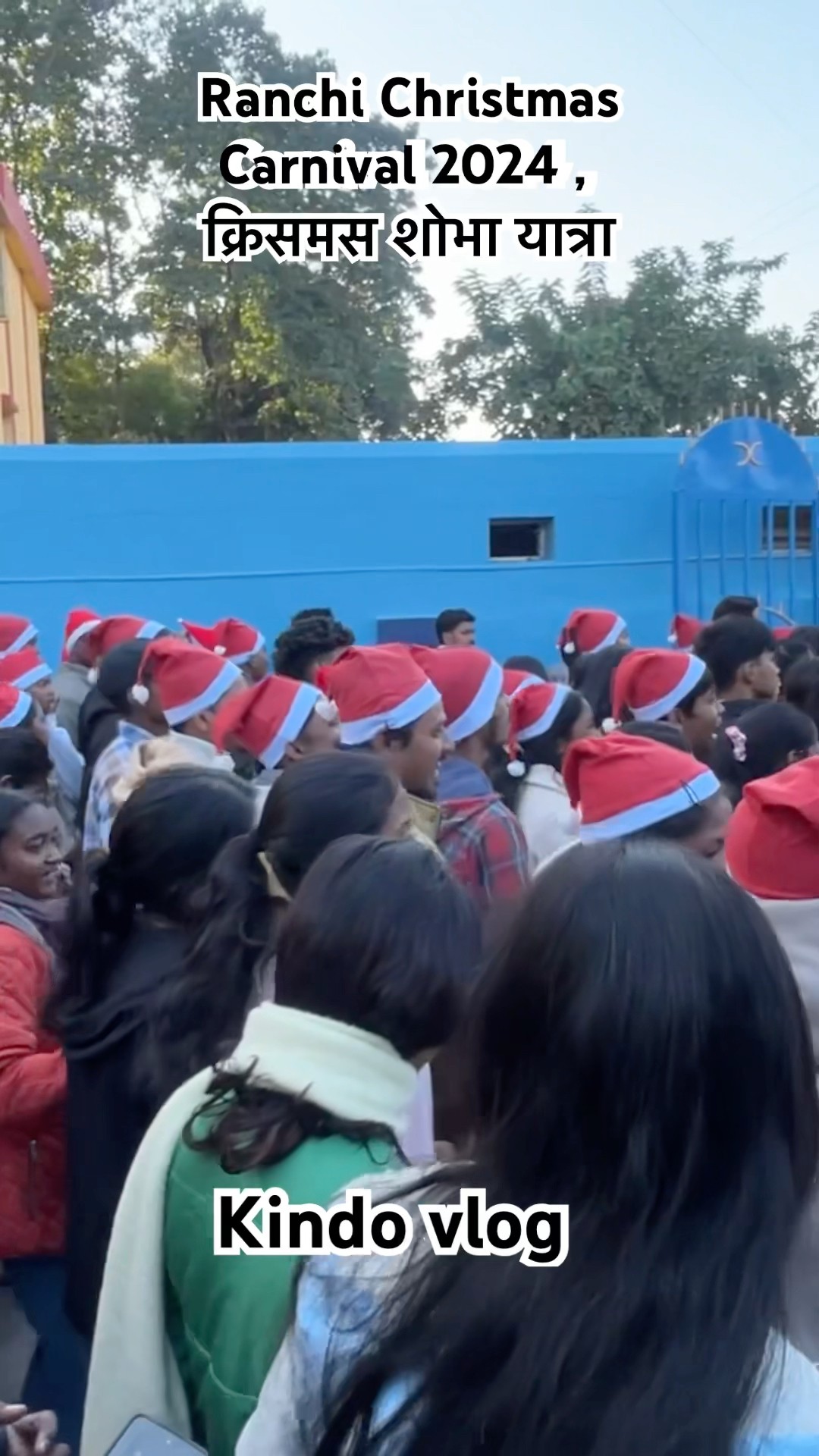 Ranchi Christmas Carnival 2024 , क्रिसमस शोभा यात्रा/video19